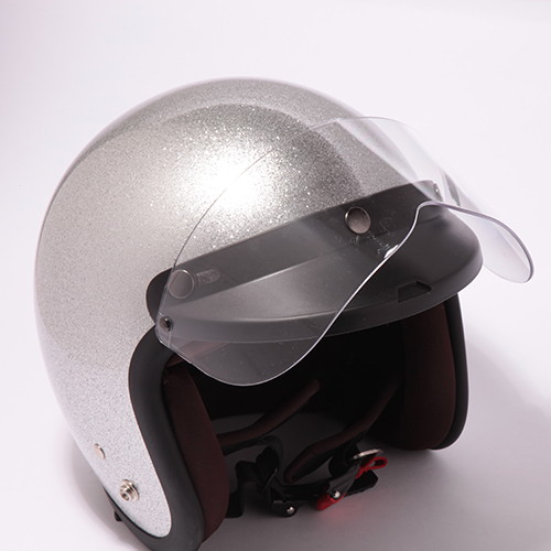 バイク用 ジェットヘルメット ハーフヘルメット専用 フリップアップ 