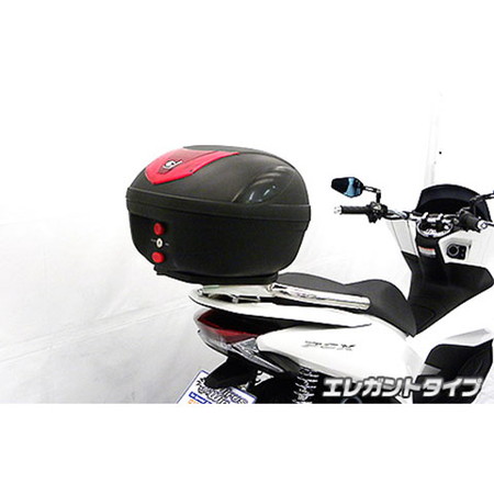 受注生産品】PCX(2BJ-JF81)用 COOCASE製リアボックス付きタンデムバー エレガントタイプ: バイク┃  カスタムジャパンの仕入・通販カタログ