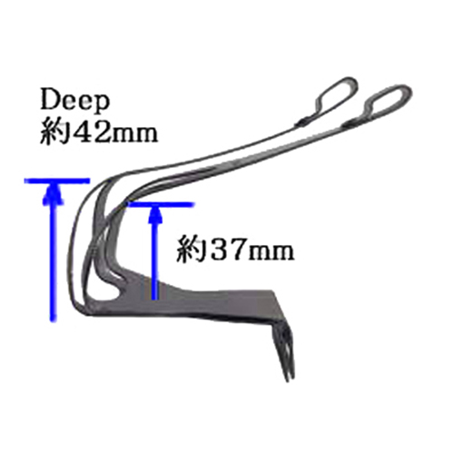 Toe clip steel deep Twin Vo[/M