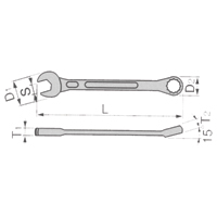 SUS コンビネーションスパナ SMS-19(19x19mm): 整備用品┃ カスタム