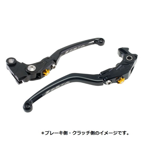 パイロットクラッチレバー ブラック MT-01 V-MAX ZZR1100(ブラック