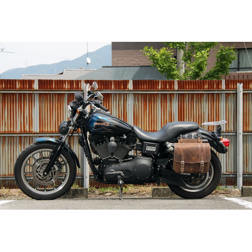 サドルバッグ ブラウン (SB-59IN) DEGNER （デグナー） バイクパーツの