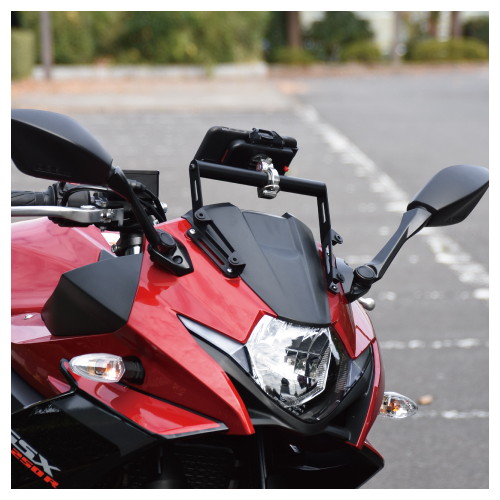 gsx250r-mount スマートフォンマウンティングバー GSX250R用: バイク┃ カスタムジャパンの仕入・通販カタログ