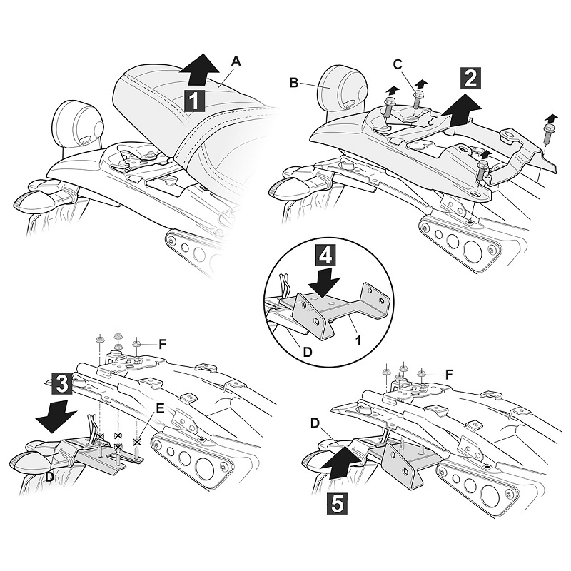 3Pシステムフィッティングキット XSR125(21-24)/XSR155(19-23): バイク