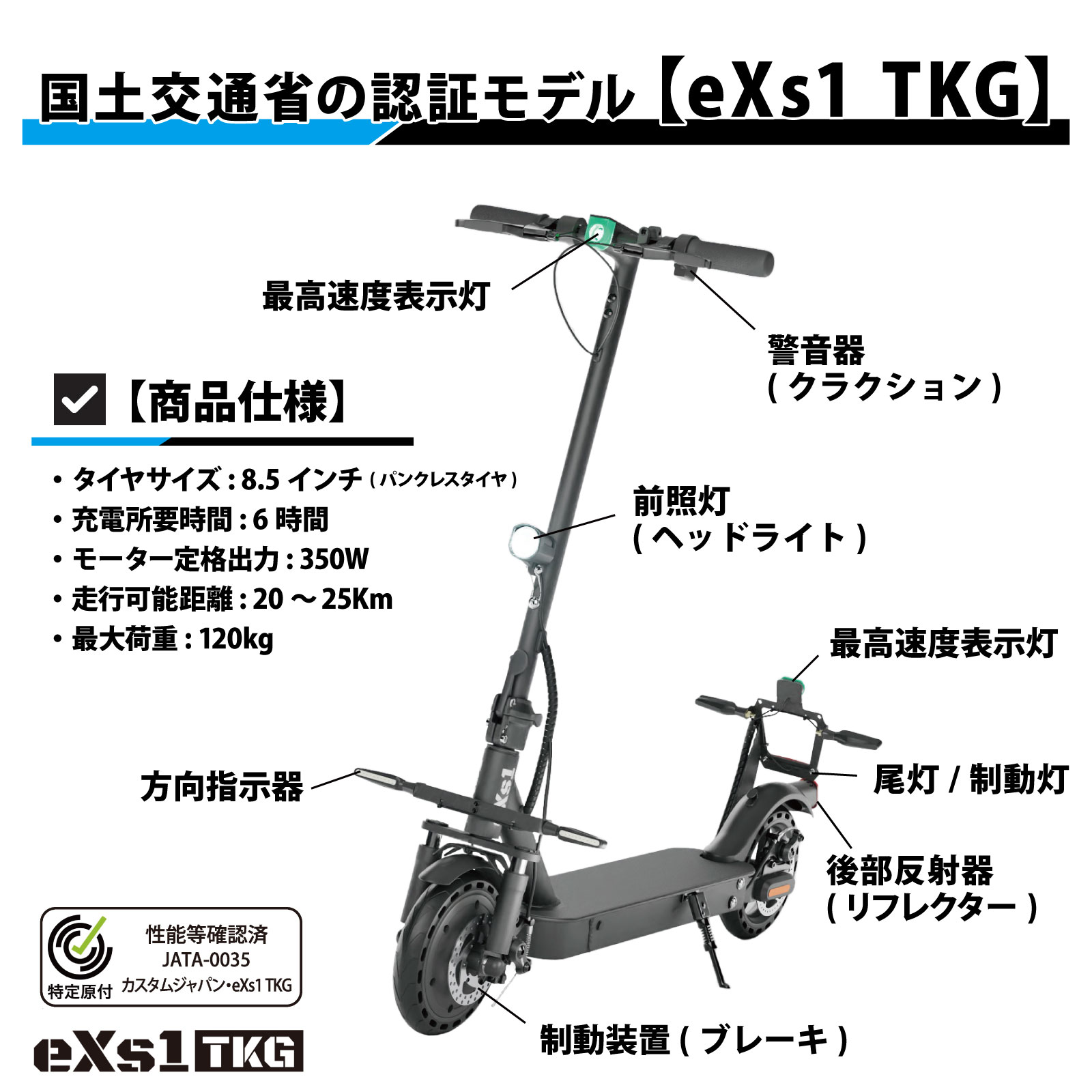 セット売り】電動キックボード eXs 1 TKG＋サドル セット - モトカスタム