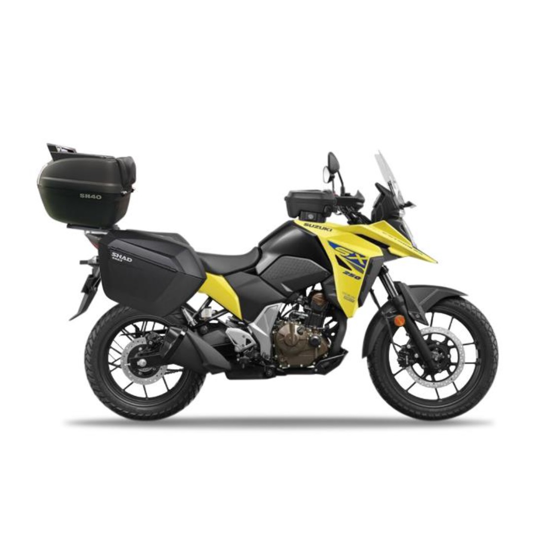 セット売り】SH23 サイドケース＋フィッティングキット Vストローム250SX(23-25) - モトカスタム