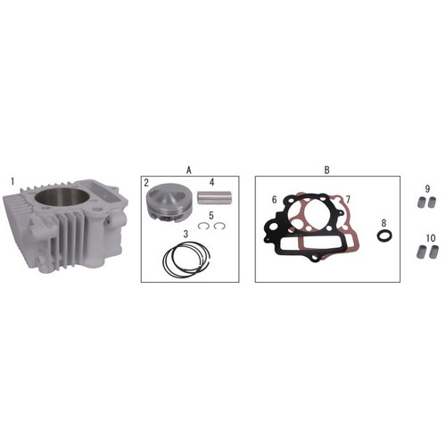 CYLINDER KIT SCUT/106cc 12Vモンキー/CRF50F/CRF70F(R-Stage+D専用