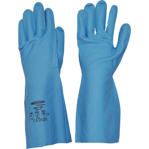 耐油・耐溶剤手袋 サミテックGB-F-06 S ブルー