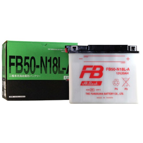 FB50-N18L-A （Y50-N18L-A 互換） (FB50-N18L-A) 古河電池 バイク 