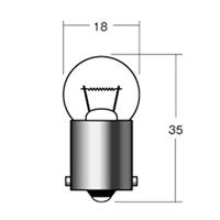 B5112 12V18W BA15S