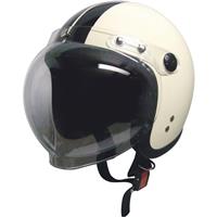NK-JET-RS ジェットヘルメット アイボリー/オレンジ (NKJETRS2) NANKAI 