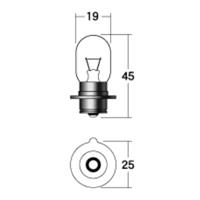 B-2062 12V15W T19 P15S25-1