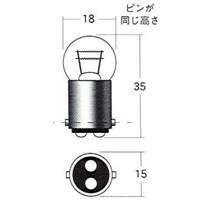 B-5610OR 12V23/8W G18 BA15D IW