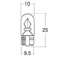 AWB17OR 12V8W T10 EGbW  2pbN