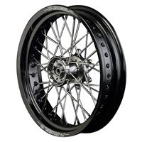 AR1モタードホイールキット トレール XR/CRM リア 17×4.50 レッド/ブラック/レッド XR400R・CRM250R/AR -  モトカスタム