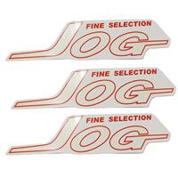 ジョグ ファインセレクション/JOG FINE SELECTION デカールセット ホワイト/レッド